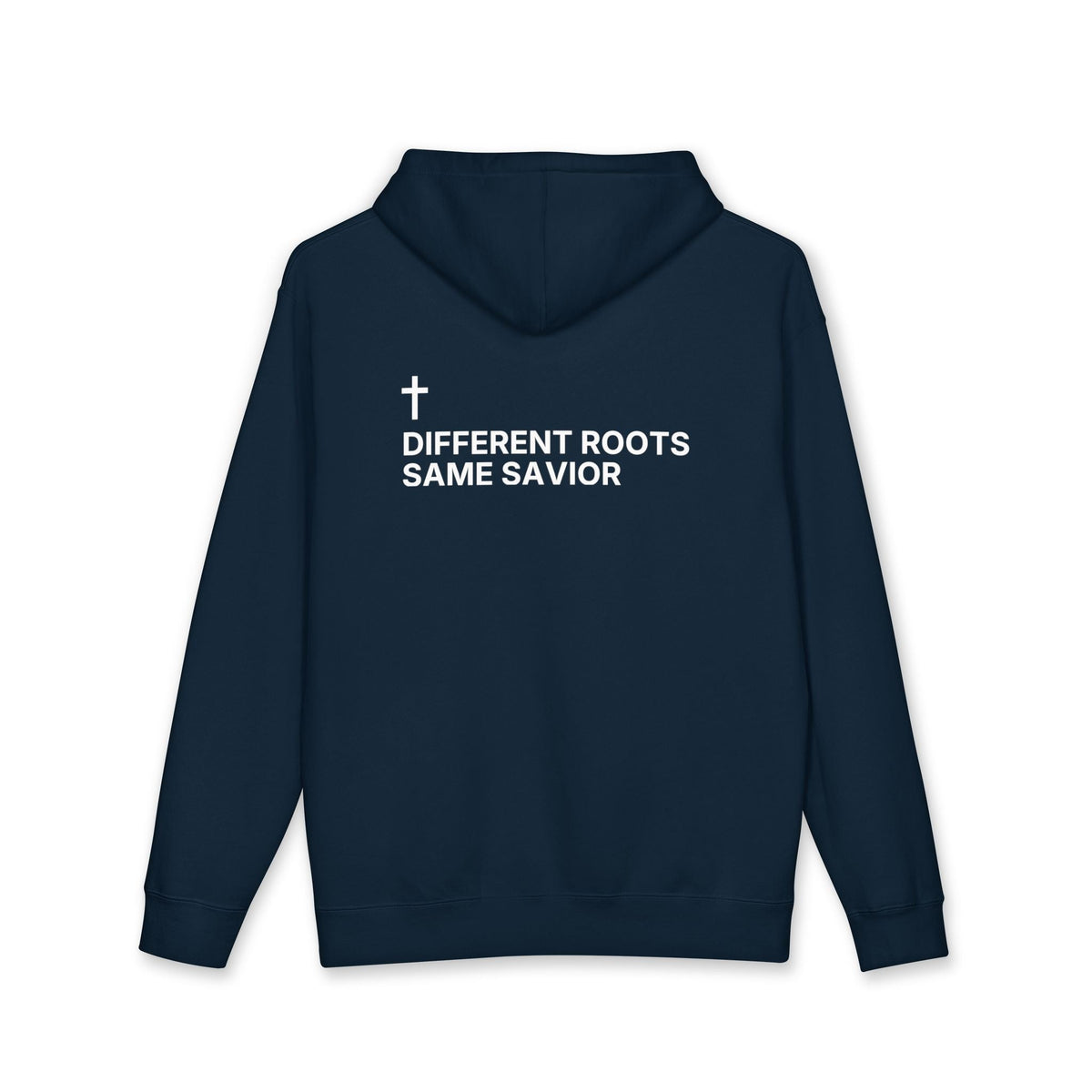 Different Roots. Same Savior. — Cross Edition Hoodie