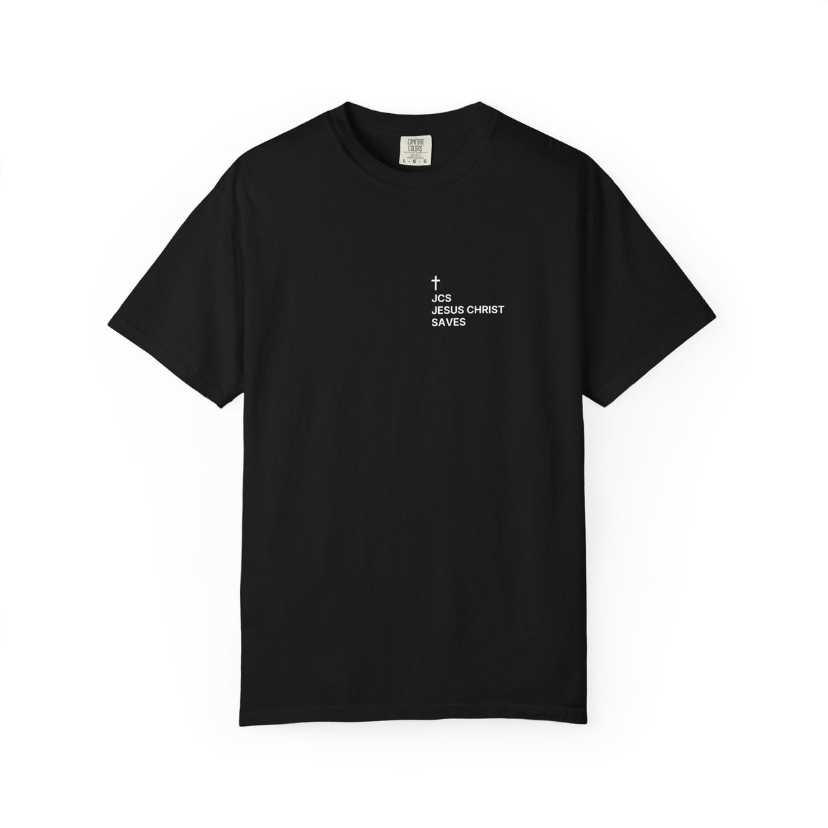 JCS — Jesus Christ Saves — Cross Edition T-Shirt