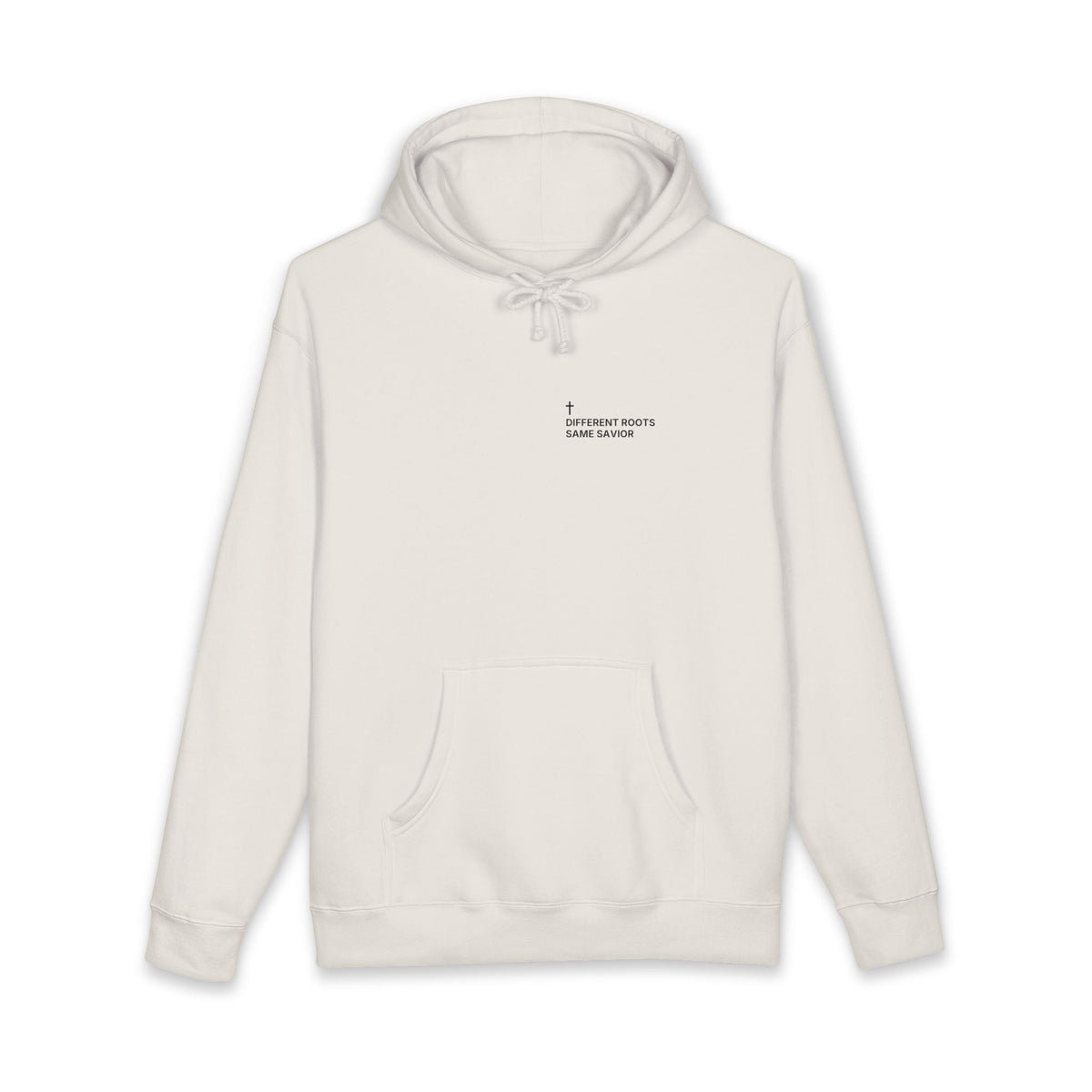 Different Roots. Same Savior. — Cross Edition Hoodie