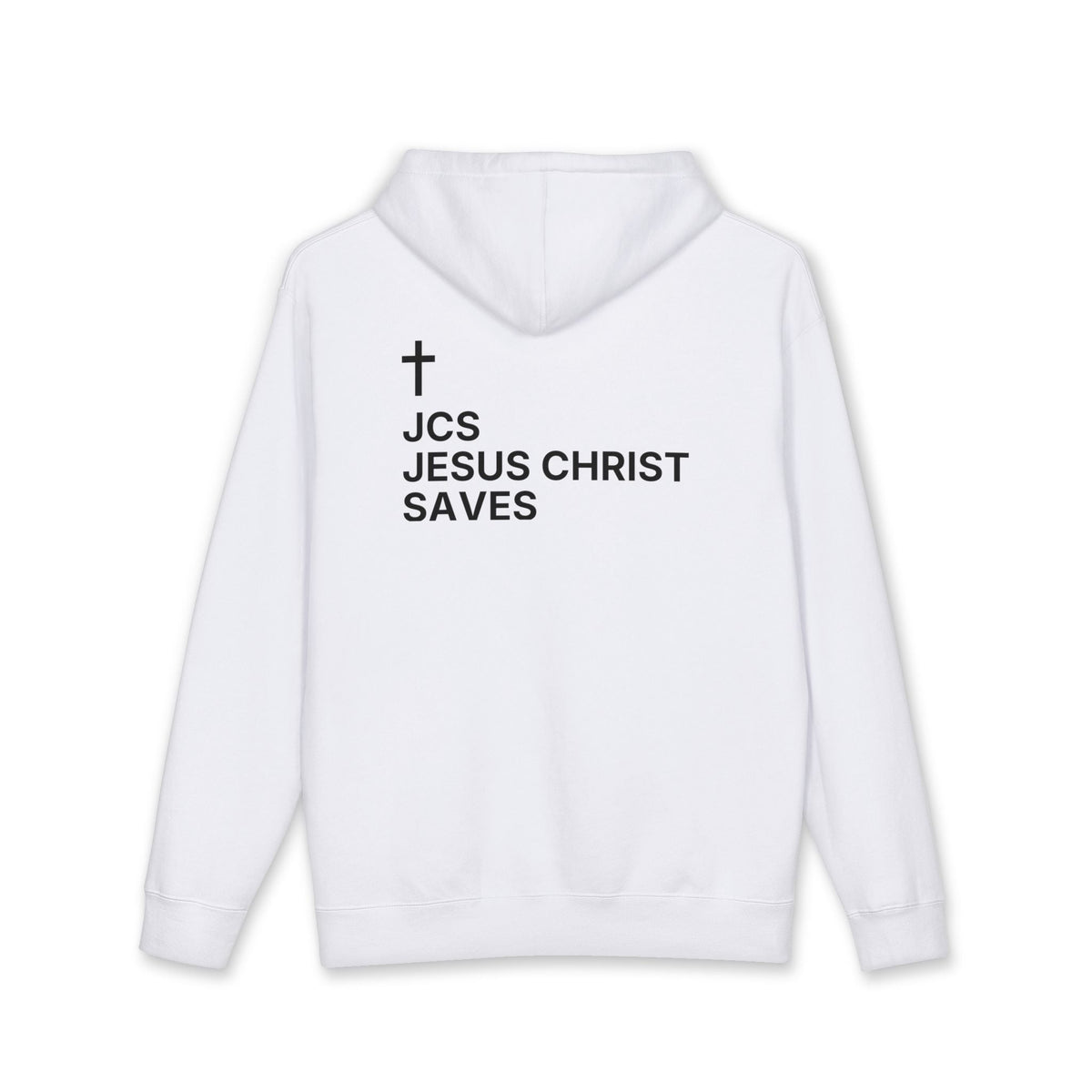 JCS — Jesus Christ Saves — Cross Edition Hoodie
