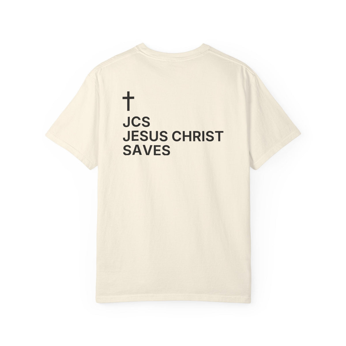 JCS — Jesus Christ Saves — Cross Edition T-Shirt