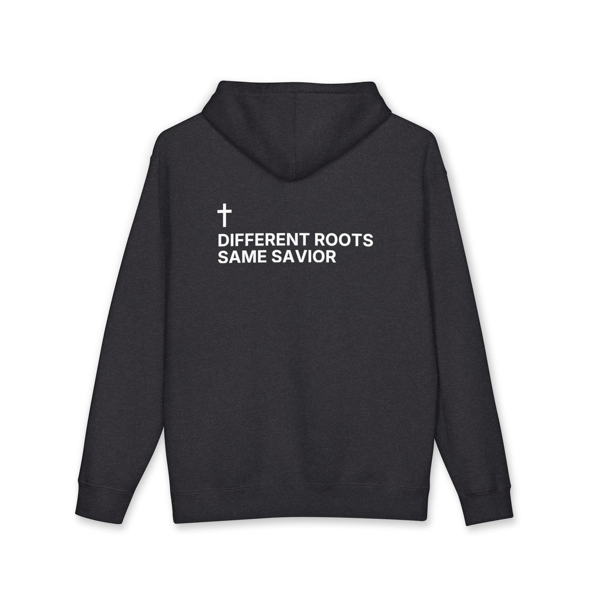 Different Roots. Same Savior. — Cross Edition Hoodie