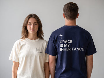 Grace Is My Inheritance. — Cross Edition T-Shirt
