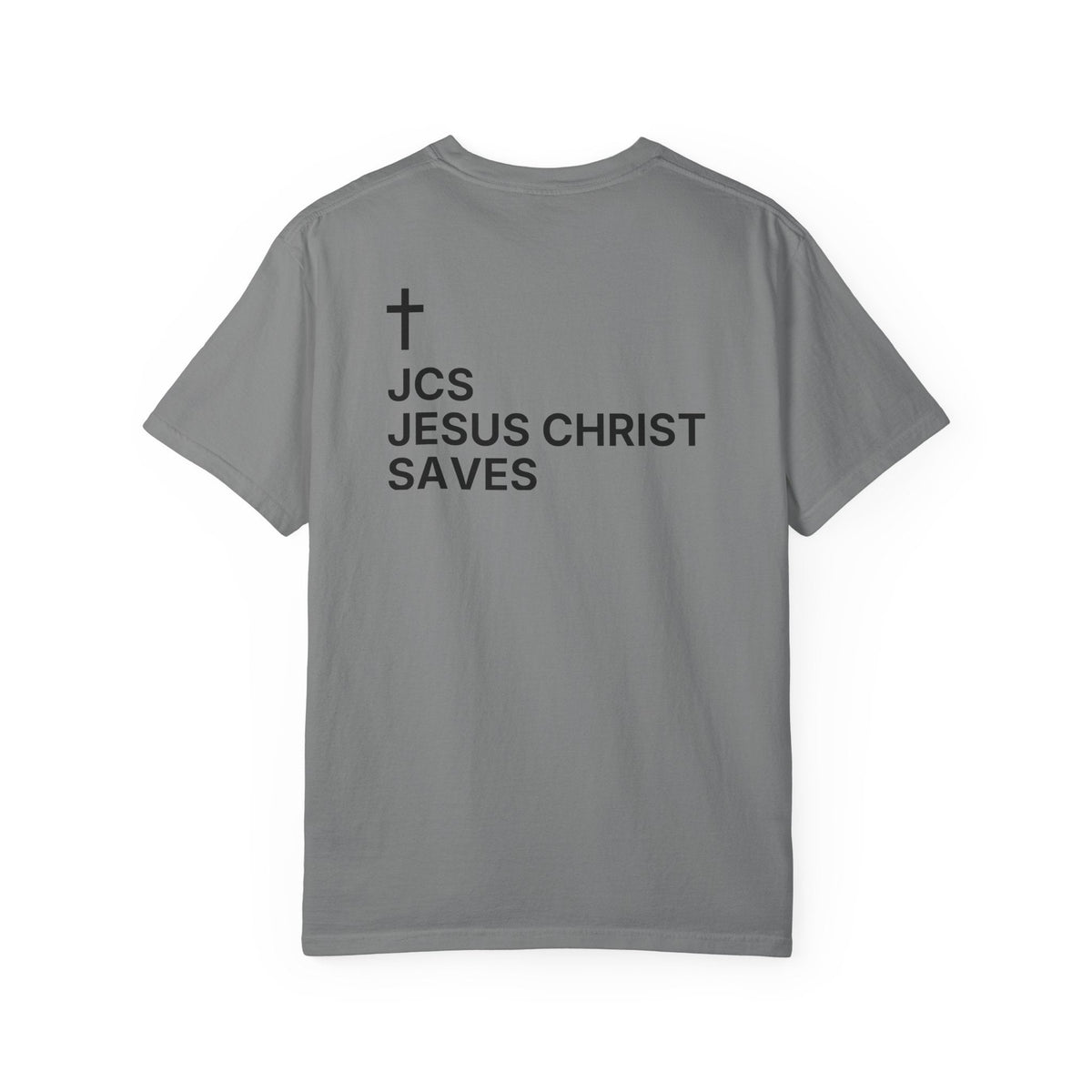 JCS — Jesus Christ Saves — Cross Edition T-Shirt