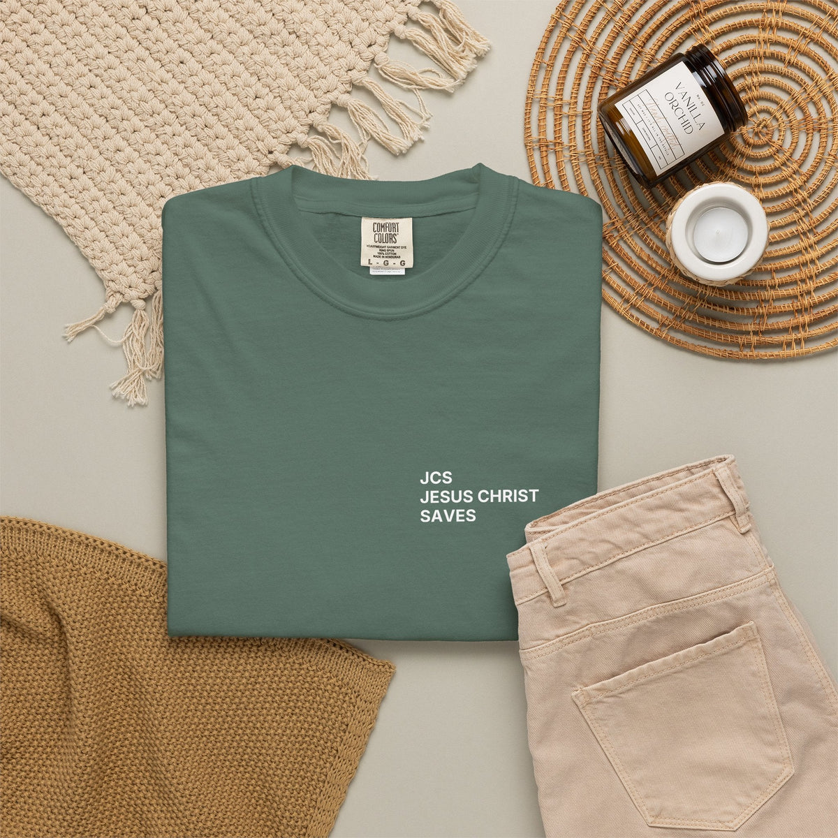 JCS — Jesus Christ Saves T-Shirt