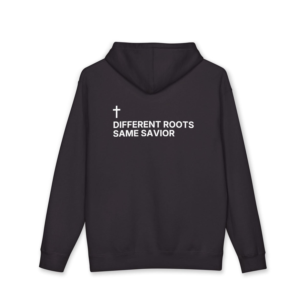 Different Roots. Same Savior. — Cross Edition Hoodie