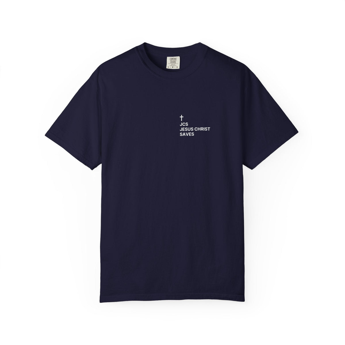 JCS — Jesus Christ Saves — Cross Edition T-Shirt
