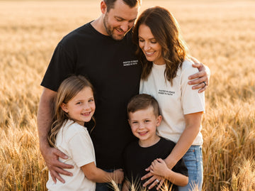 Rooted in Grace. Raised in Faith. T-Shirt